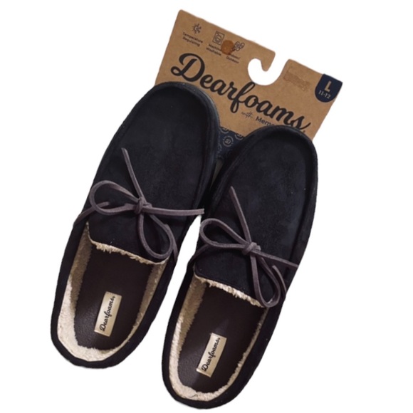 Indoor/Outdoor Shoe Slippers Dearfoams - Sz Large (11-12) - NWT - Picture 2 of 9